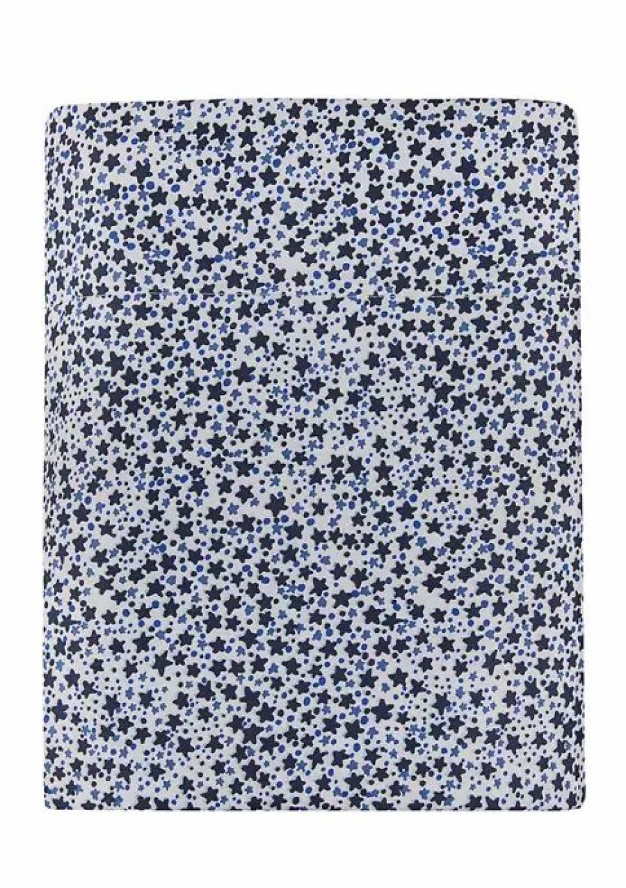 Bed & Bath * | Cheap Modern. Southern. Home. Sketched Stars Microfiber Sheet Set Blue