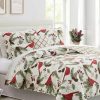 Bed & Bath * | New Modern. Southern. Home. Cardinal Quilt Set Multi