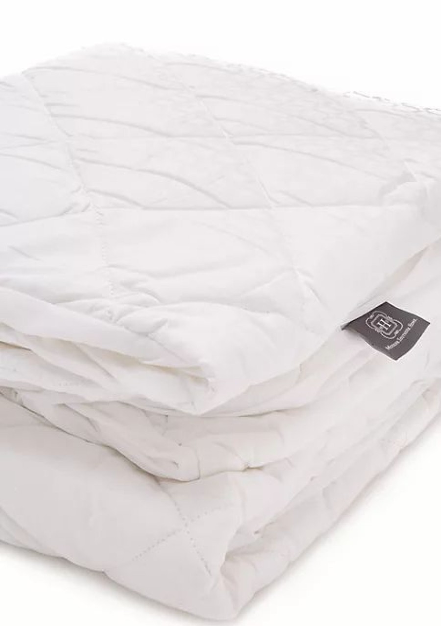 Bed & Bath * | Brand New Modern. Southern. Home. Classic Comfort Mattress Pad White