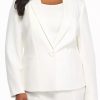 Women * | Outlet Kasper Plus Size Single Button Jacket