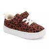 Shoes * | Cheapest Carter'S Toddler Girls Perrie Sneakers Brown