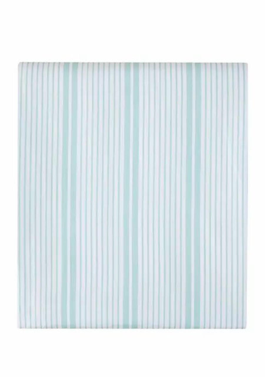 Bed & Bath * | Brand New Modern. Southern. Home. Everyday Stripe Microfiber Sheet Set Turq