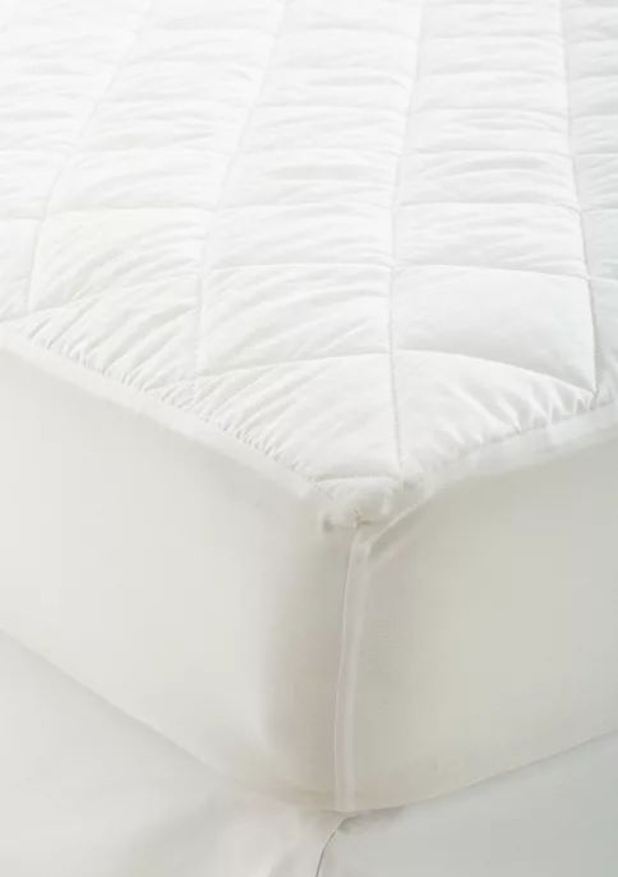 Bed & Bath * | Best Pirce Modern. Southern. Home. Classic Comfort Mattress Pad White