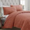 Bed & Bath * | Wholesale Modern. Southern. Home. Solid Wash Quilt Set