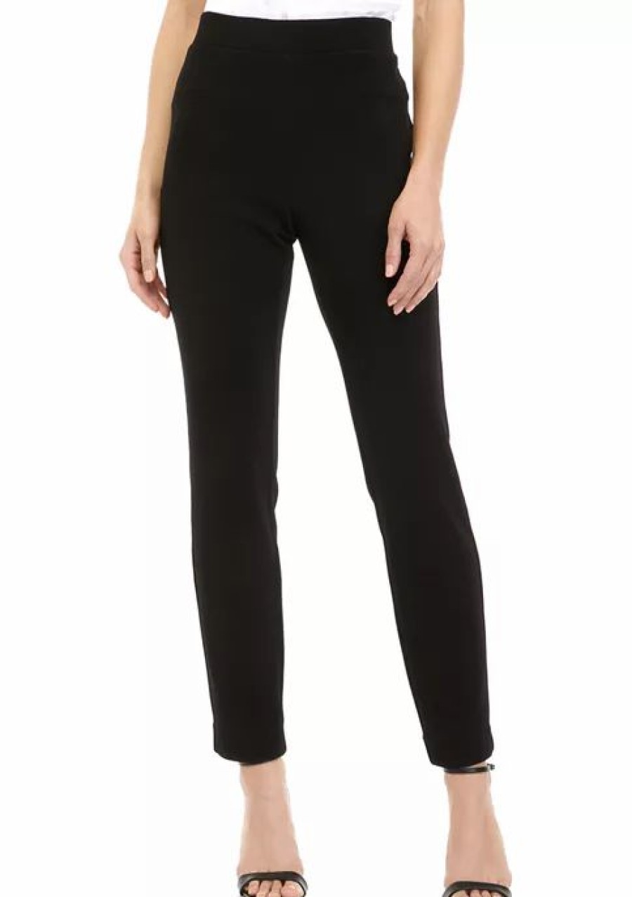 Women * | Deals Kasper Women'S Stretch Skinny Fit Black