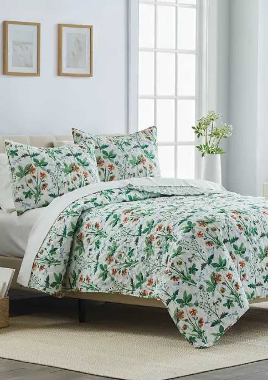 Bed & Bath * | Outlet Modern. Southern. Home. Chloes Meadow Quilt Set Mult