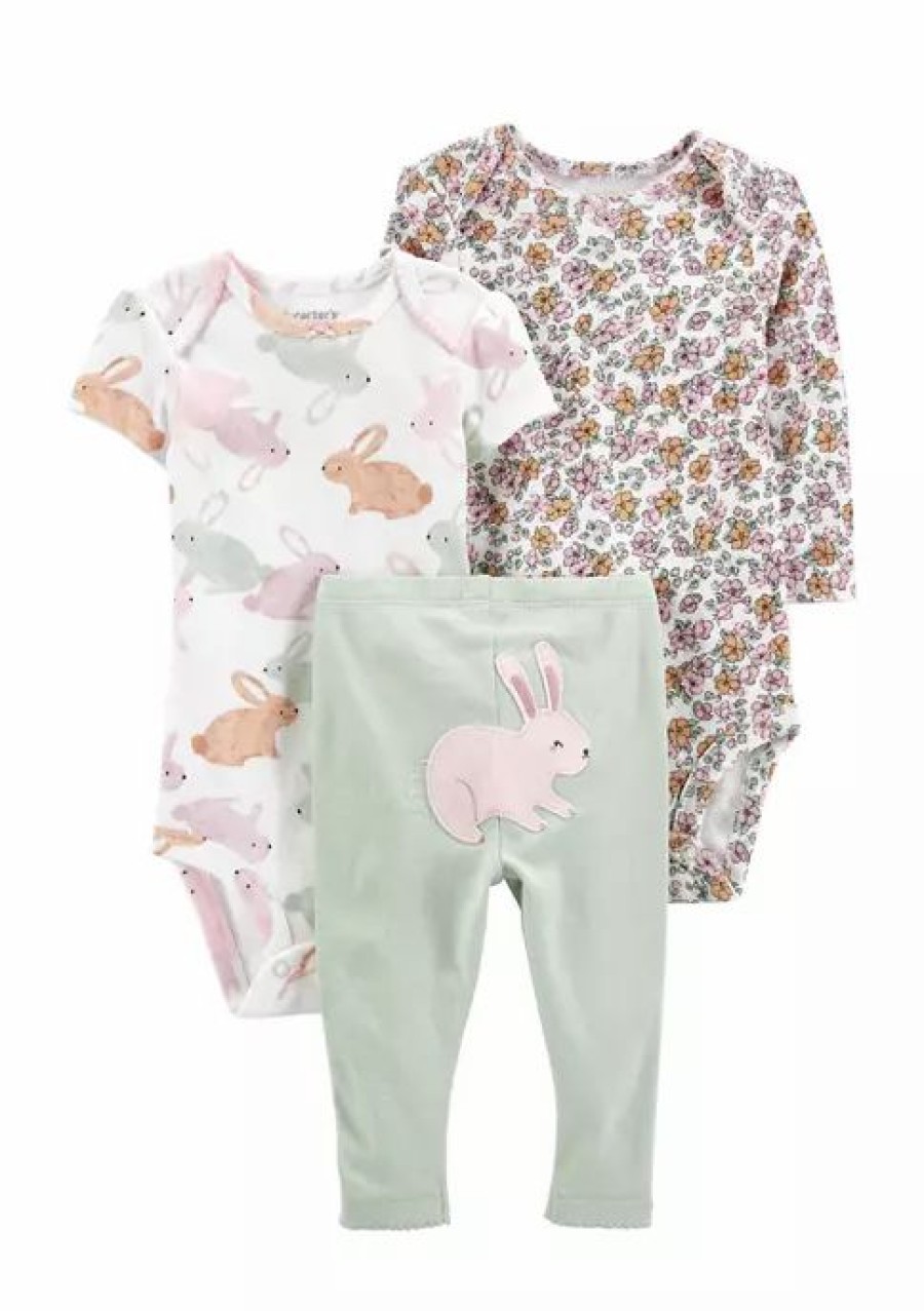 Kids * | Hot Sale Carter'S Baby 3-Piece Bunny Little Character Set Assorted (