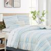 Bed & Bath * | Wholesale Modern. Southern. Home. Watercolor Stripe 6-Piece Quilt Set Blue/Multi