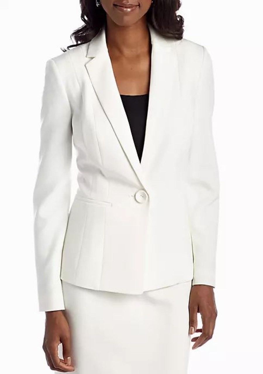 Women * | Budget Kasper Single Button Jacket