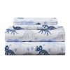 Bed & Bath * | New Modern. Southern. Home. Kids Dino Sheet Set Blue