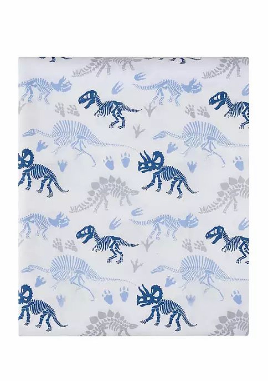 Bed & Bath * | New Modern. Southern. Home. Kids Dino Sheet Set Blue