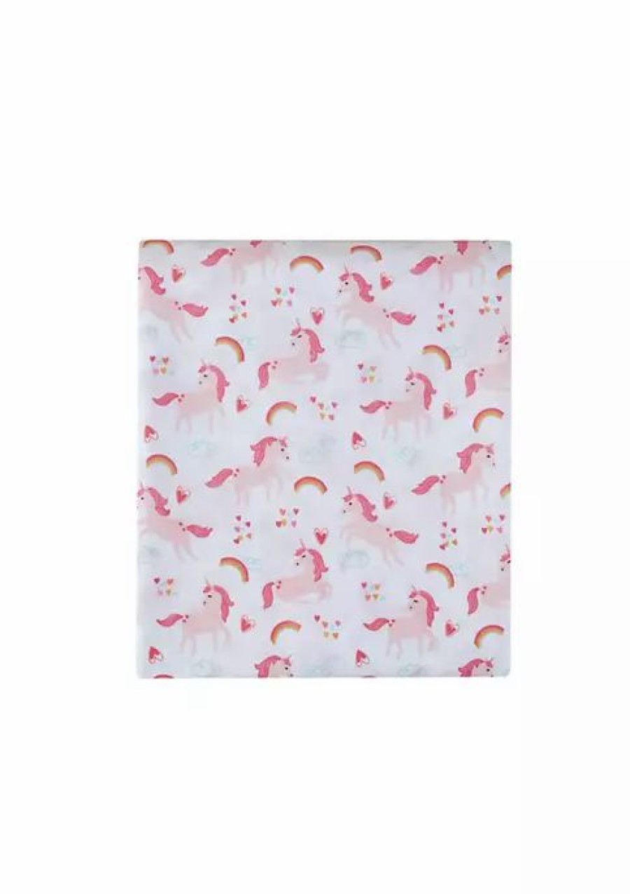 Bed & Bath * | Buy Modern. Southern. Home. Kids Unicorn Sheet Set Pink