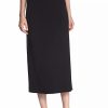 Women * | Buy Kasper Solid Straight Skirt