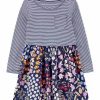 Kids * | Brand New Carter'S Toddler Girls Mixed Print Jersey Dress Floral (97