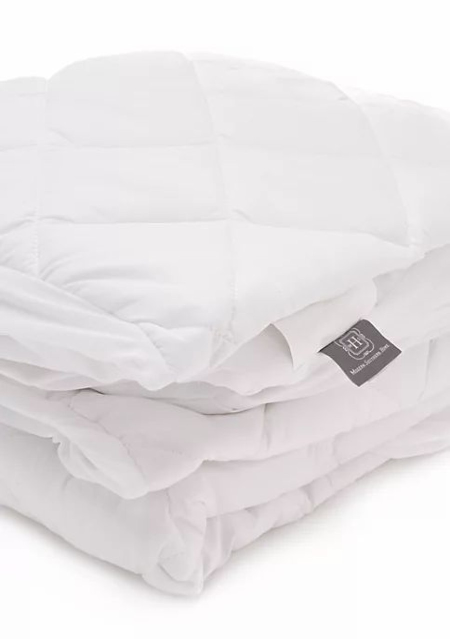 Bed & Bath * | Top 10 Modern. Southern. Home. Essentials Basic Comfort Mattress Pad White