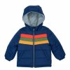 Kids * | Best Sale Carter'S Toddler Boys Color Block Puffer Jacket Navy