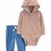 Kids * | Flash Sale Carter'S Baby Boys D Set Stripe