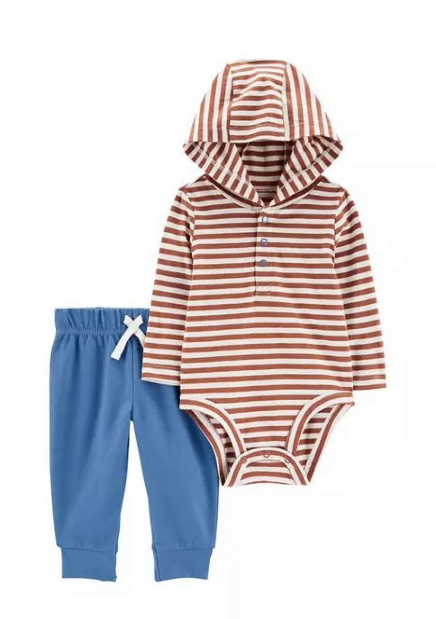 Kids * | Flash Sale Carter'S Baby Boys D Set Stripe