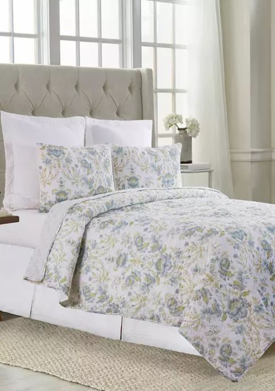 Bed & Bath * | Wholesale Modern. Southern. Home. Odette Quilt Set White